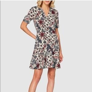 Scotch & Soda Paradise Seeker Printed Mini Dress